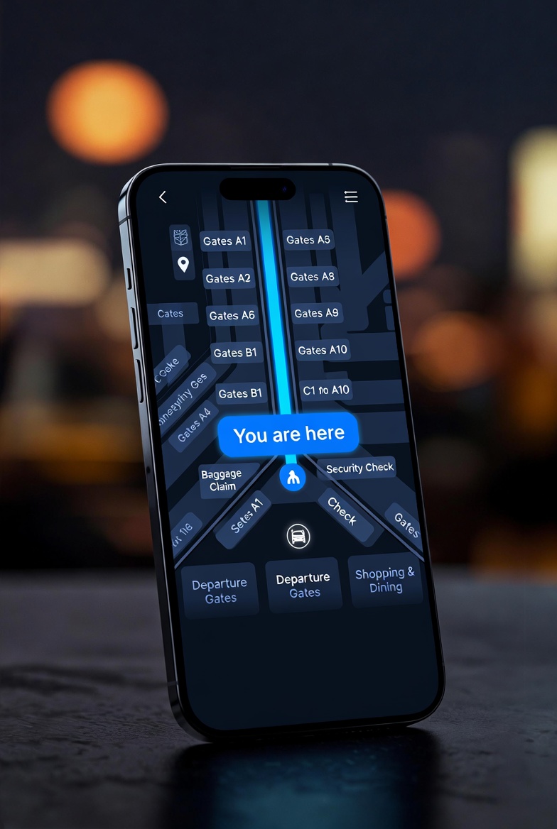 Échange de messages entre l'équipage et un passager